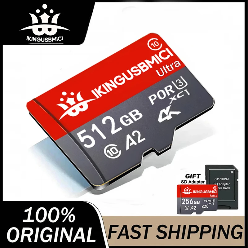 Efficient Memory Card Micro TF SD Card TF Cards SD Cards 32GB 64GB 128GB 512GB V60 for Phone Nintendo Switch Surveillance