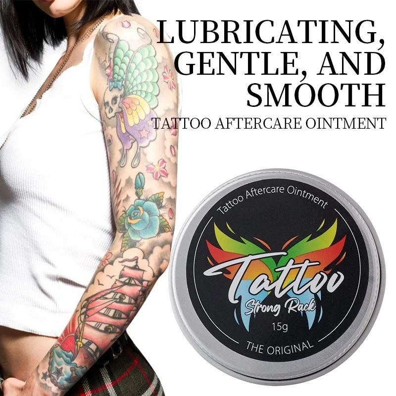 

5 pcs Hydrating Gel Tattoo Iron Box Repair Cream Tattoo Care Gel Color Protection and Fixation Tattoo Repair Products