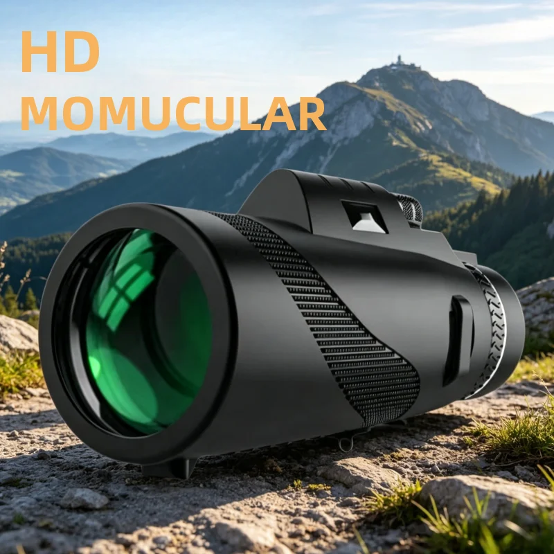 

Мощный монокулярный телескоп HD 80X100 с дальним зумом и зажимом для телефона на штативе для охоты на открытом воздухе, кемпинга, туризма