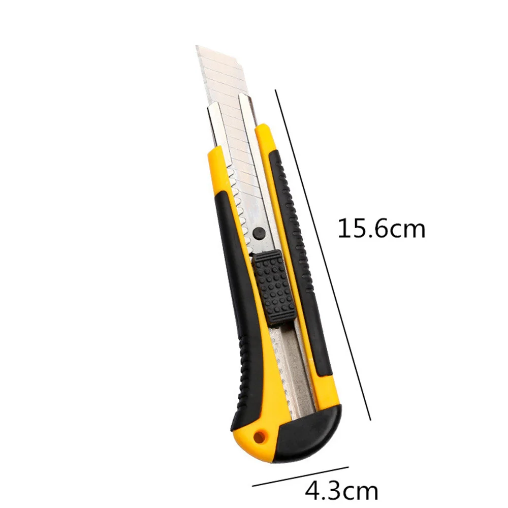 Large Utility Knife Heavy Stainless Steel Thickened Multi-Purpose Wallpaper Knife Tool Knife Stationery Express Cutting Supplies