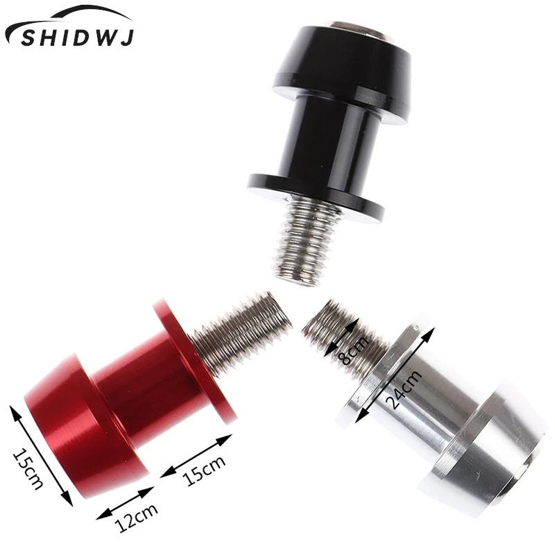 1 Pcs Aluminium Alloy Motorcycle CNC 10mm Swingarm Swing Arm Spools Sliders