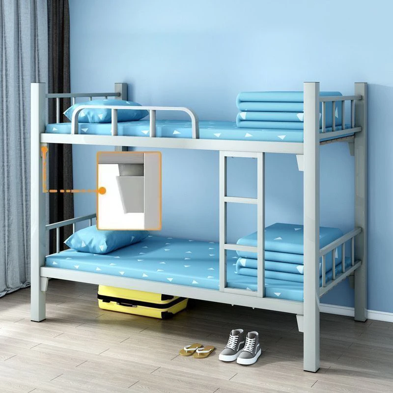 Steel Bed Frame High Quality 2 Layers Steel Bunk Bed For Student Double Metaldormitory Beds With Ladder - Image 6