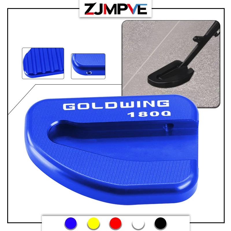 

For Honda GOLDWING1800 GoldWing 1800 GL1800 F6B 12-18 Motorcycle Kickstand Side Stand Extension Pad Support Enlarger Plate Pad