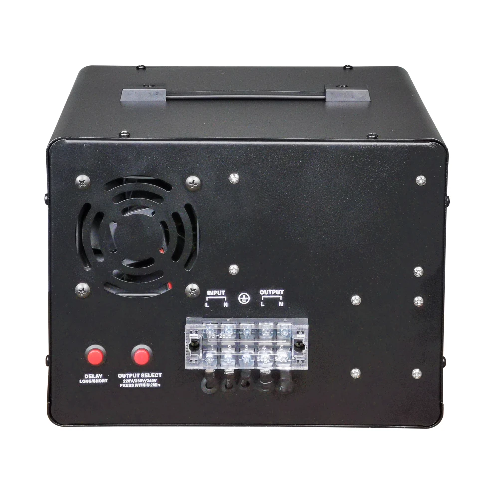 High precision servo motor 3000VA single phase AC 220V automatic voltage regulator