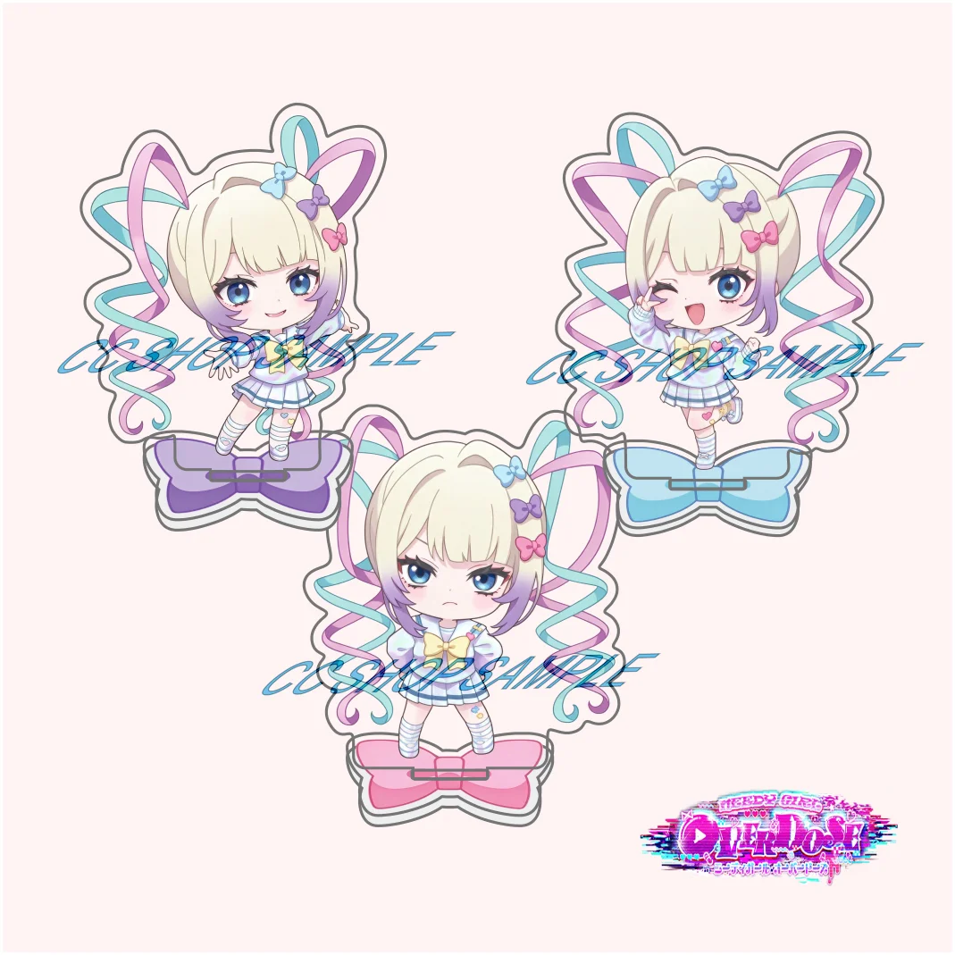 Anime Needy Streamer Overload Needy Girl Overdose Acrylic Stand Keychain KAngel Ame-chan Choten-chan Desk Decor Model Plate Gift