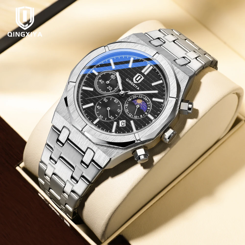 Reloj Cronógrafo de Fase Lunar - Luxury Watch Magazine reseña y precio