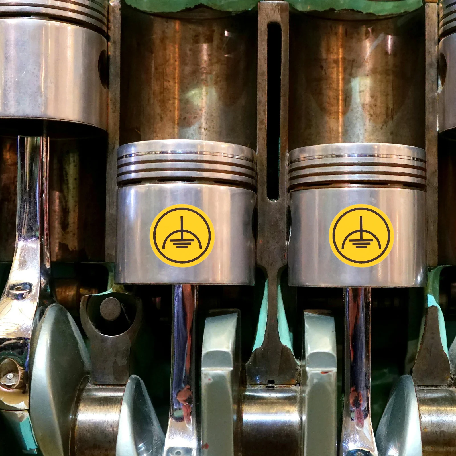 

10Pcs Grounding Warning Stickers Equipment Decals Safety Labels Breaker Panel Signs Electrical Machine Warning Decals