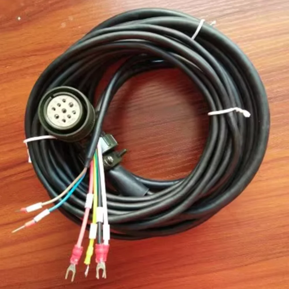 

for Delta servo motor power Cable ASD-CAPW1305 5M Fit ECMA-C11020SS Engine