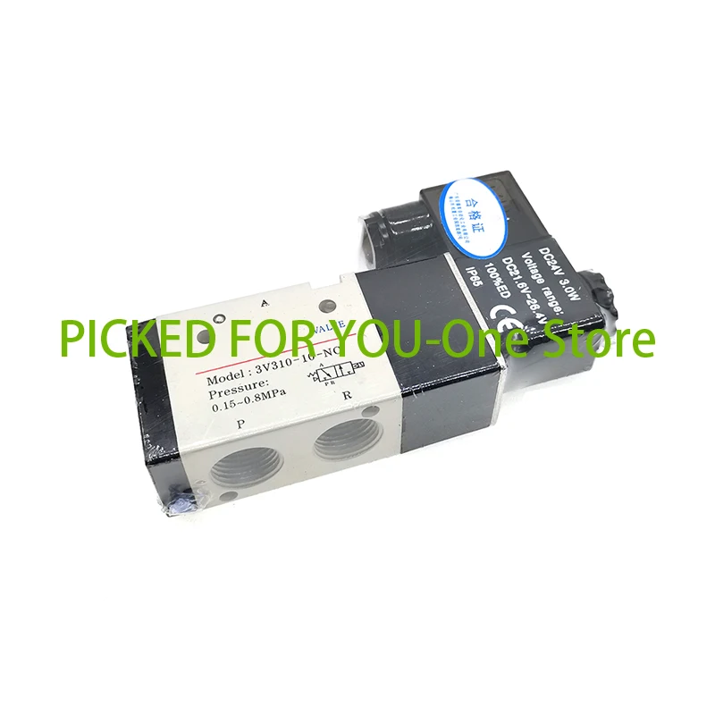 3V310-10-NC DC24V Solenoid Valve Electromagnetic Valve Pneumatic Component 3V300 Series