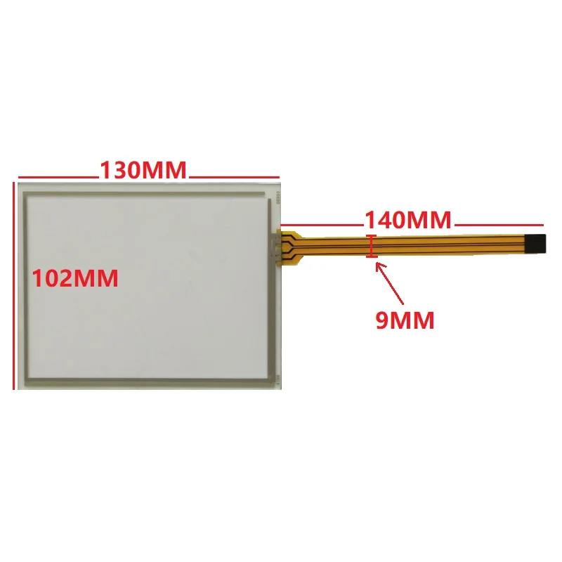 For Panelview PV Plus 600 2711P-T6C1D T6C20D T6CM5D Resistive Glass Touch Screen 130*102mm