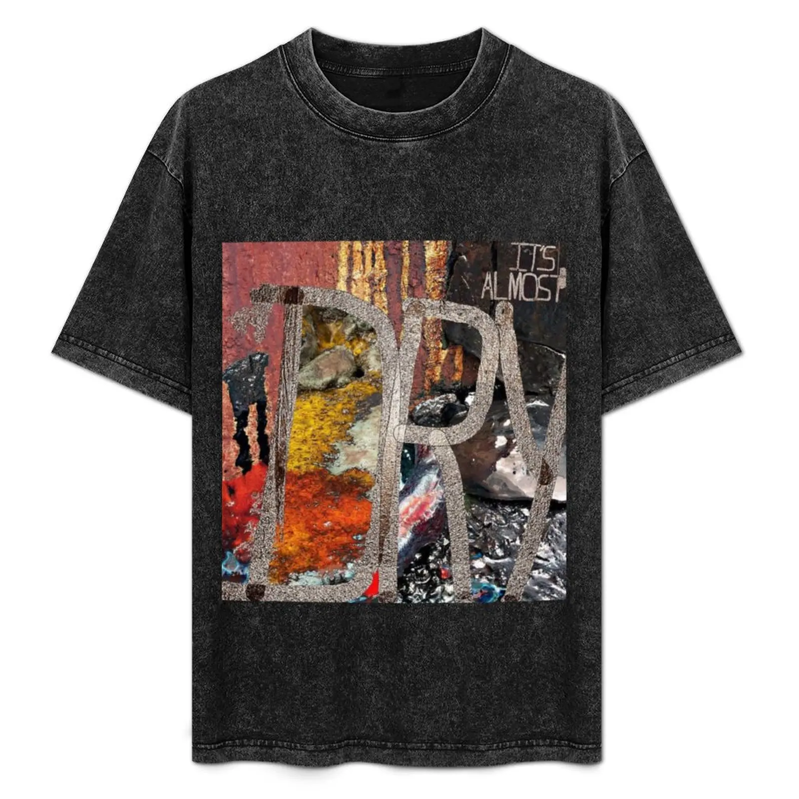 

pusha t - it's almost dry poster T-Shirt Plus Size Summer Casual T-Shirt