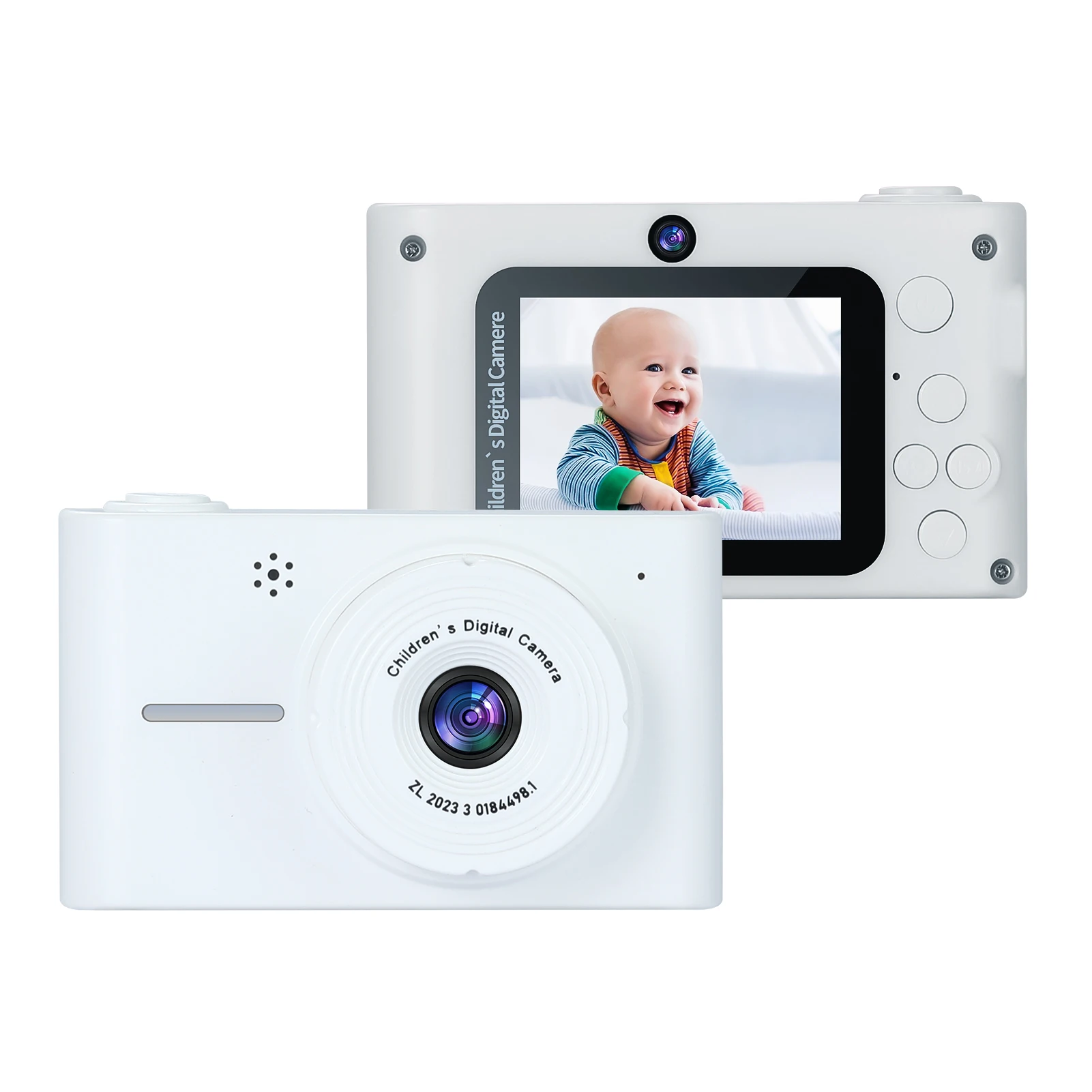 1080P Digital Camera Kids Camera 20MP Children Camera Kids Selfie Camera for Boys And Girls 8X Digital Zoom 2.0-inch Screen