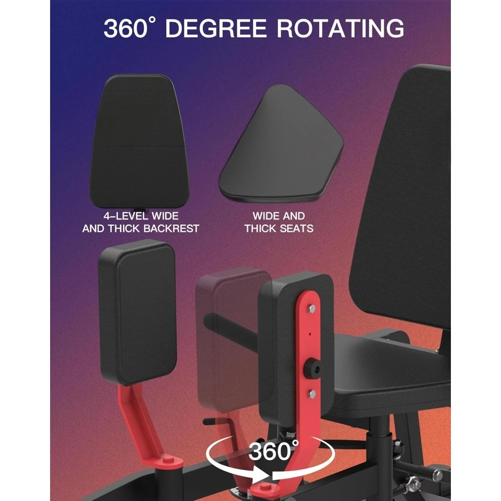 Hip Adduction Abduction Machine: Abductor Adductor Machine-Inner and Outer Thigh Machine Glute Machines Thigh Master for Hip