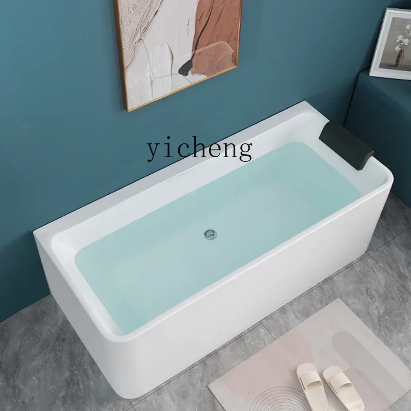 ZP-1  acrylic seamless splicing adult thin edge thermostatic surf hotel homestay square bathtub