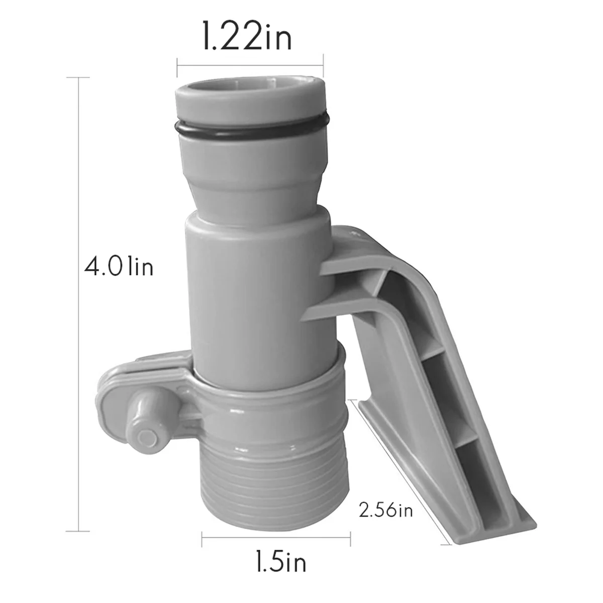 1.25 Inch Nozzle Hose Swimming Pool Filter for Less Than 1000 Gallons Per Hour Replacement Ground Swimming Pool