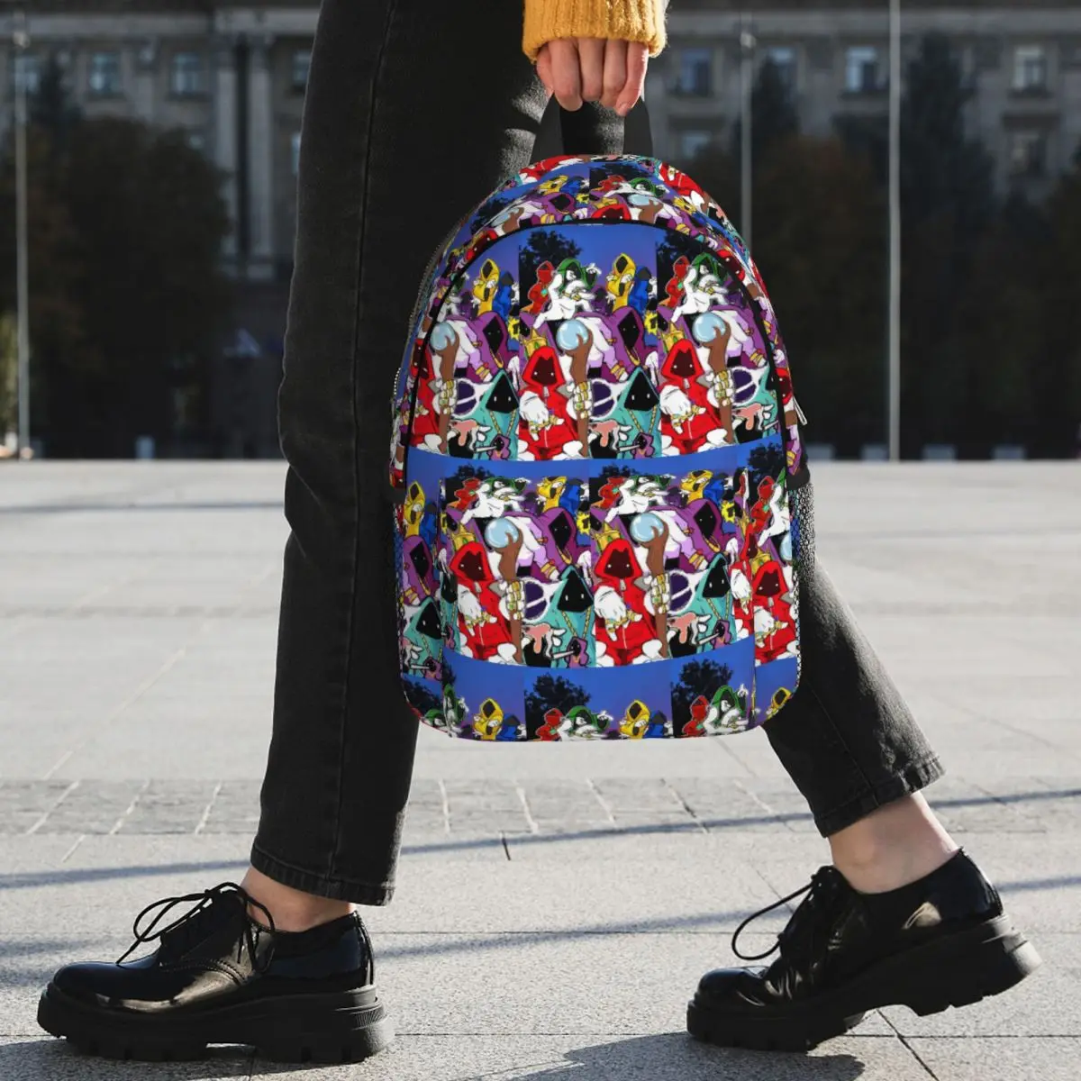 Shadow Wizard Money Gang We Love Casting Spells Backpack Student BookBag Boys Girls School Bag Laptop Shoulder Bags