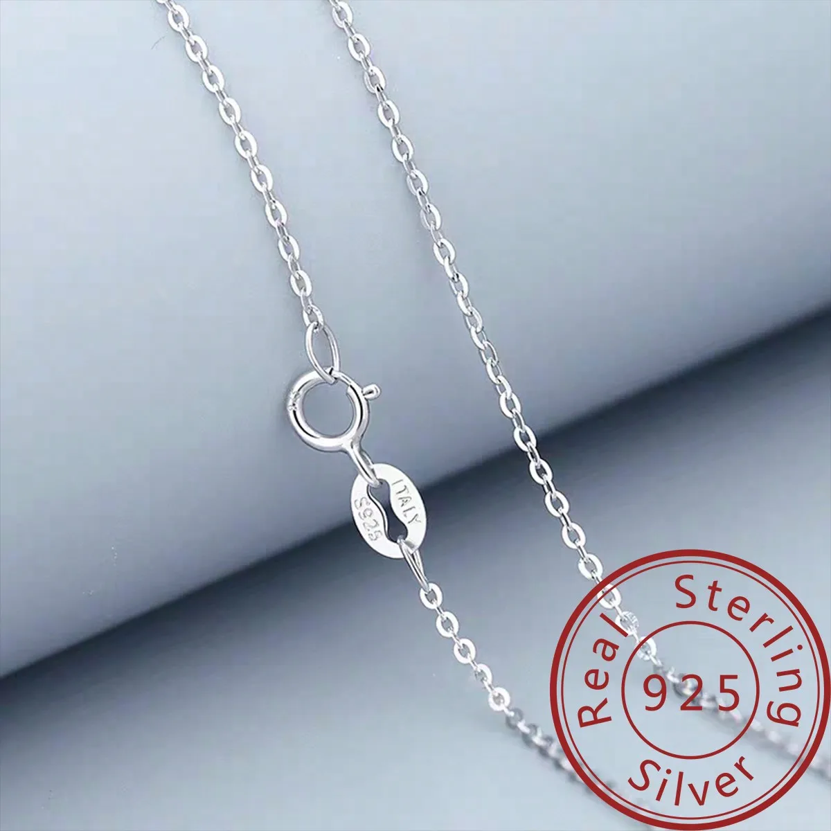 

Изящное колье из серебра 925 пробы для женщин, на каждый день