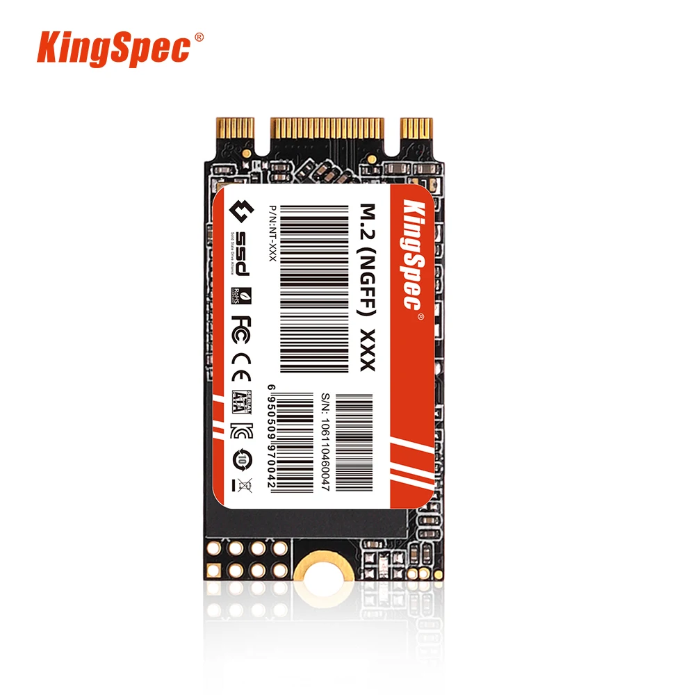 KingSpec SSD M.2 128GB 120GB 256GB 240GB 512GB 1TB 2TB Hard Drive HDD M2 HD 2242 M.2 SATA Disco Duro Ssd untuk Laptop Desktop