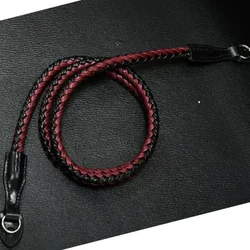 Hand-woven Camera Strap SLR Digital Lanyard Leather Micro-single Retro Camera Shoulder Strap Canon Camera Accessories 95CM