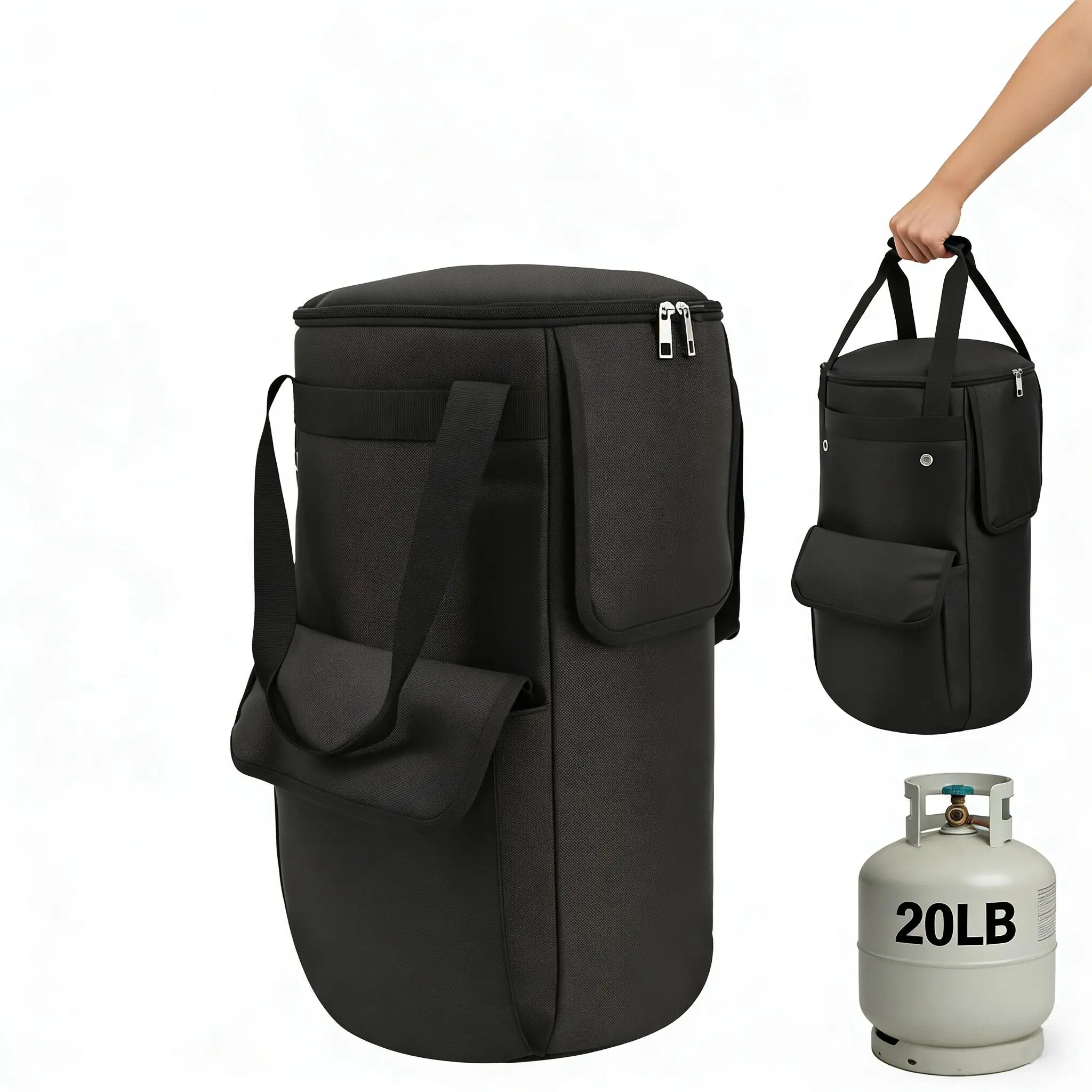 

Ткань Оксфорд, крышка бака с пропаном, солнцезащитный пылезащитный защитный рукав, кухонный аксессуар для кемпинга, барбекю