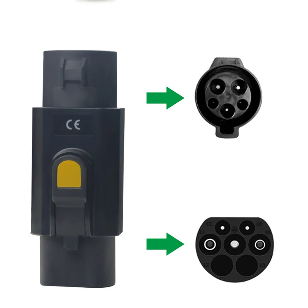 Type1 to GBT EV Charger Converter Adapter SAE J1772 To GBT China Standard 32A 7kw for EVSE Charging