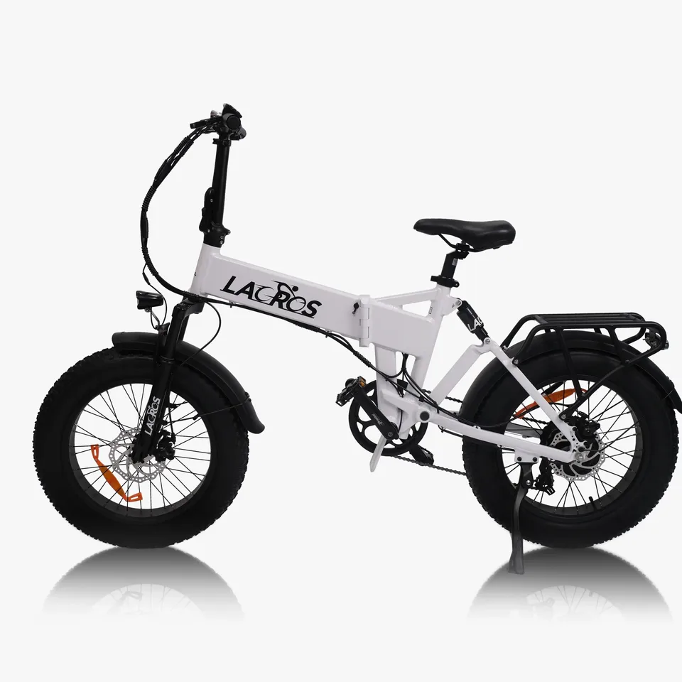 Lacros Pinecone adult E-bike，500W city ebike，48V12.8AH ebike，20 Fat Tire E-Mountain bike image 6