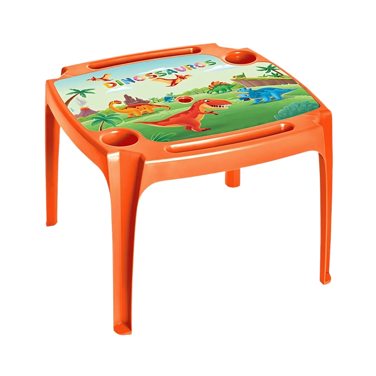 Mesinha Infantil Dinossauro Didática Educacional Crianças