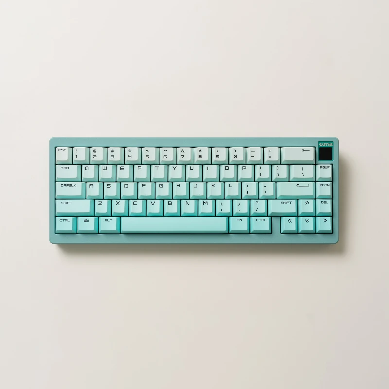 

MiFuny Mint Theme Keycap 151keys PBT Dye Sublimation Cherry Profile Gradient Gaming Keycaps for Mechanical Keyboard Accessories