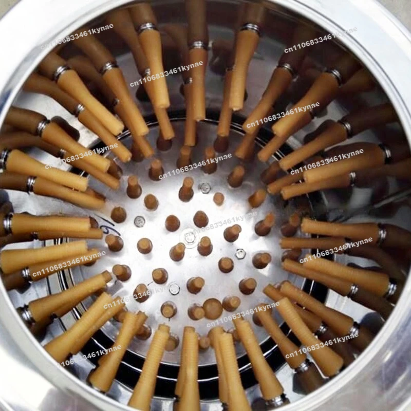 Stainless Steel Hair Removal Machine Small Cylindrical Chicken and Duck Hair Removal Machine 50 Type 60 Type Automatic