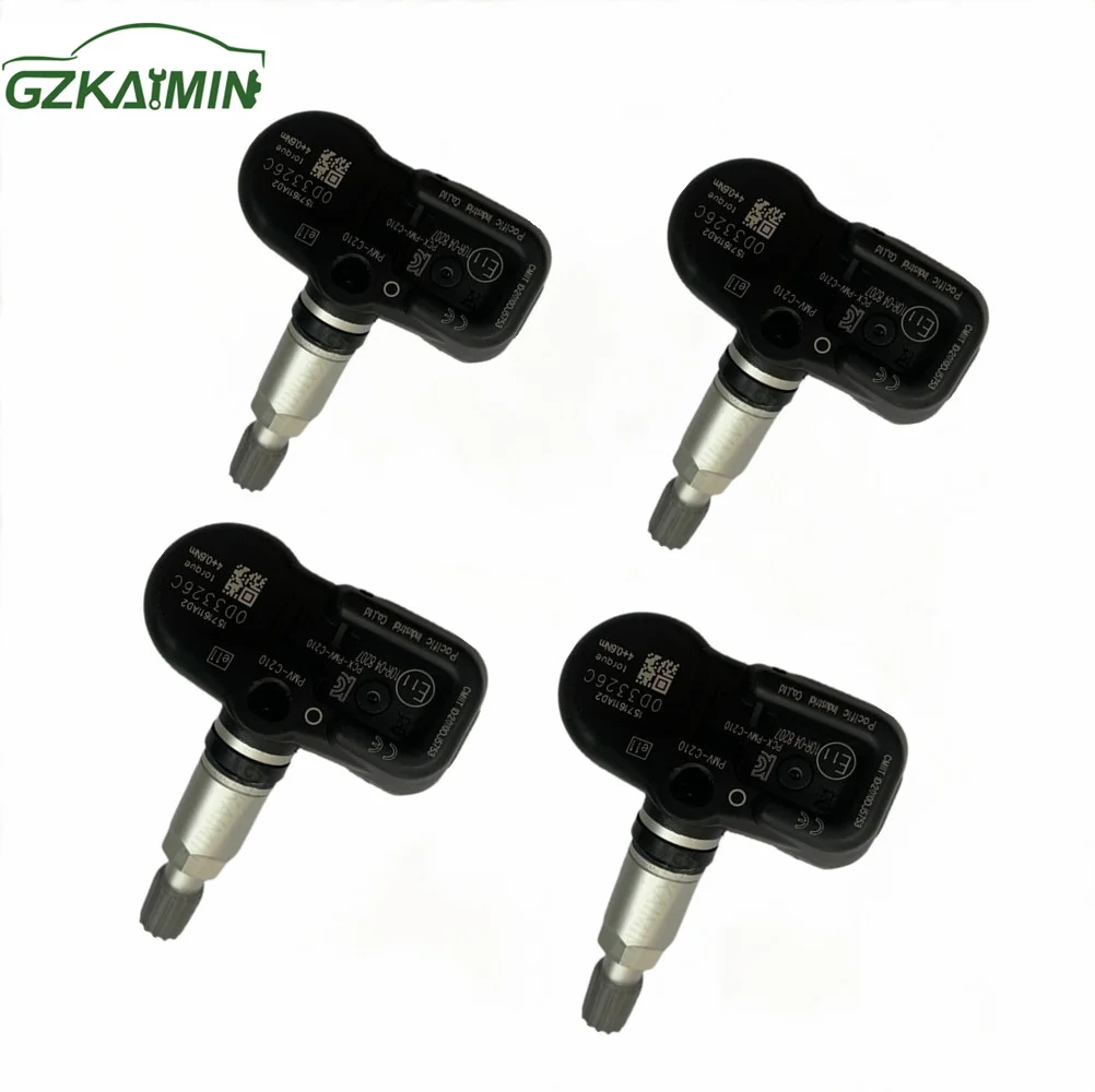 4pcs  TPMS Tire Pressure Sensor For Toyota RAV4 IV 2014 For Lexus ES GS 14  OEM 42607-42020 PMV-C210