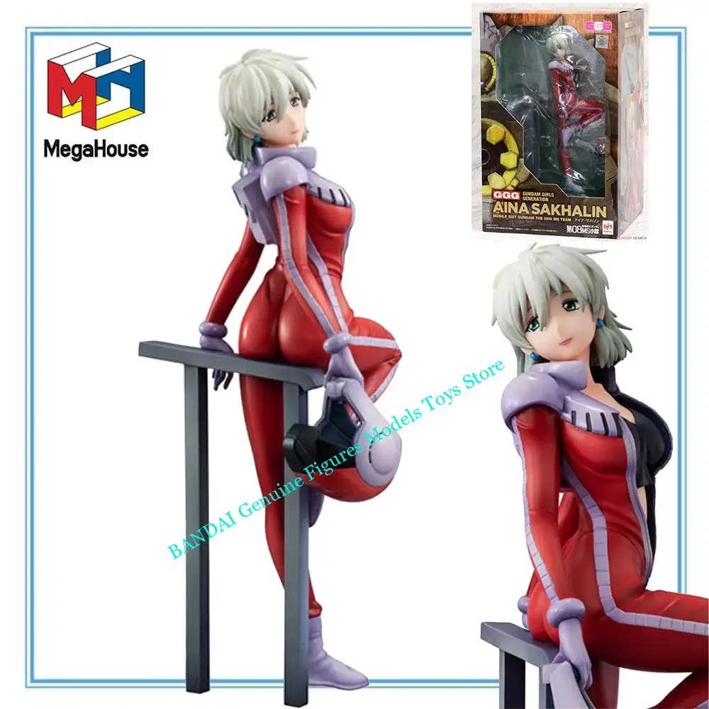 100% Original in Stock MegaHouse Gundam Girls Generation Kidou Senshi Gundam: Dai 08 MS Shotai Aina Saharin Collection