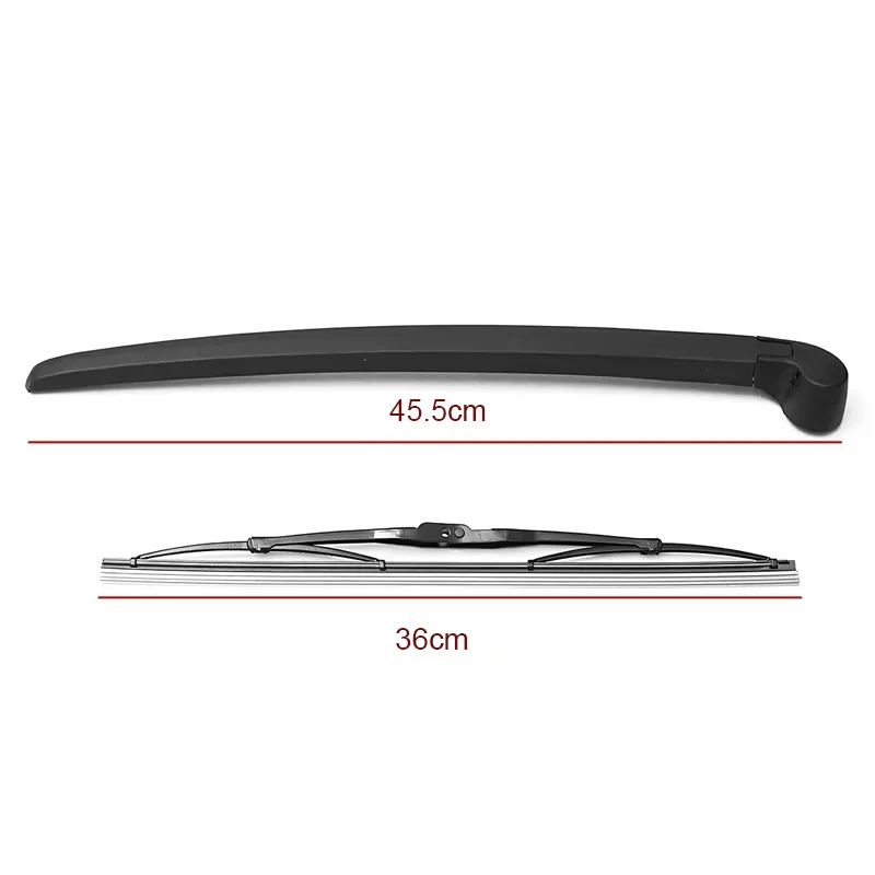 Car Rear Wiper Blades Back Window Wipers Arm For AUDI Q7 Hatchback (2006-2015) Auto Windscreen Blade Accessories