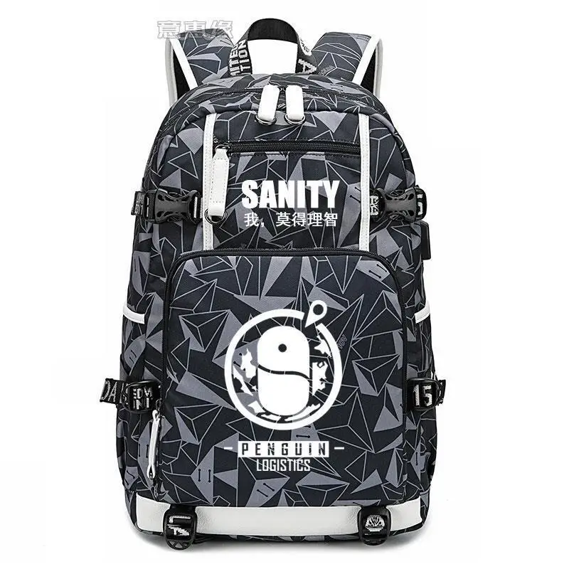 

Arknights Merchandise Angelic Amiya Anime Double Shoulder Bag Student USB Charging Port Backpack Anime