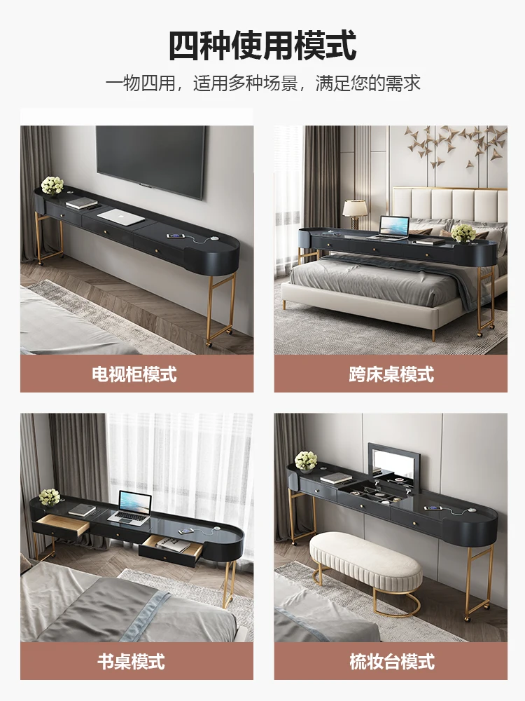 Cross-bed table lazy table bedroom bed laptop desk bedside table