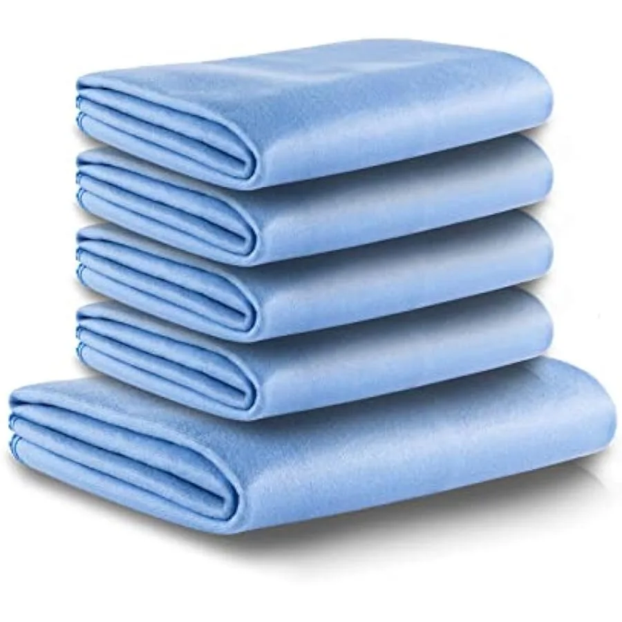 

4 Size Medium Underpads + 1 - Size Large Underpad - Heavy Absorbency Reusable Incontinence Pads Waterproof Protective Pad for B
