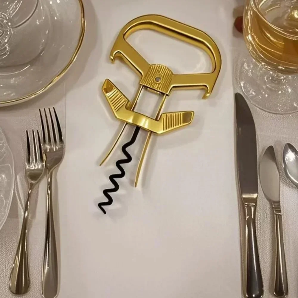 

Wine Corkscrew Two-Prong Particular Remove Older And Fragile Wine Corks Two-Prong Cork Puller Old Vintage Ah So Wine Corkscrew