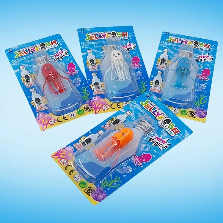 

Smiling Jellyfish Companion: Dynamic lights + soothing expressions, dual-purpose science toy & emotional comfort for kids