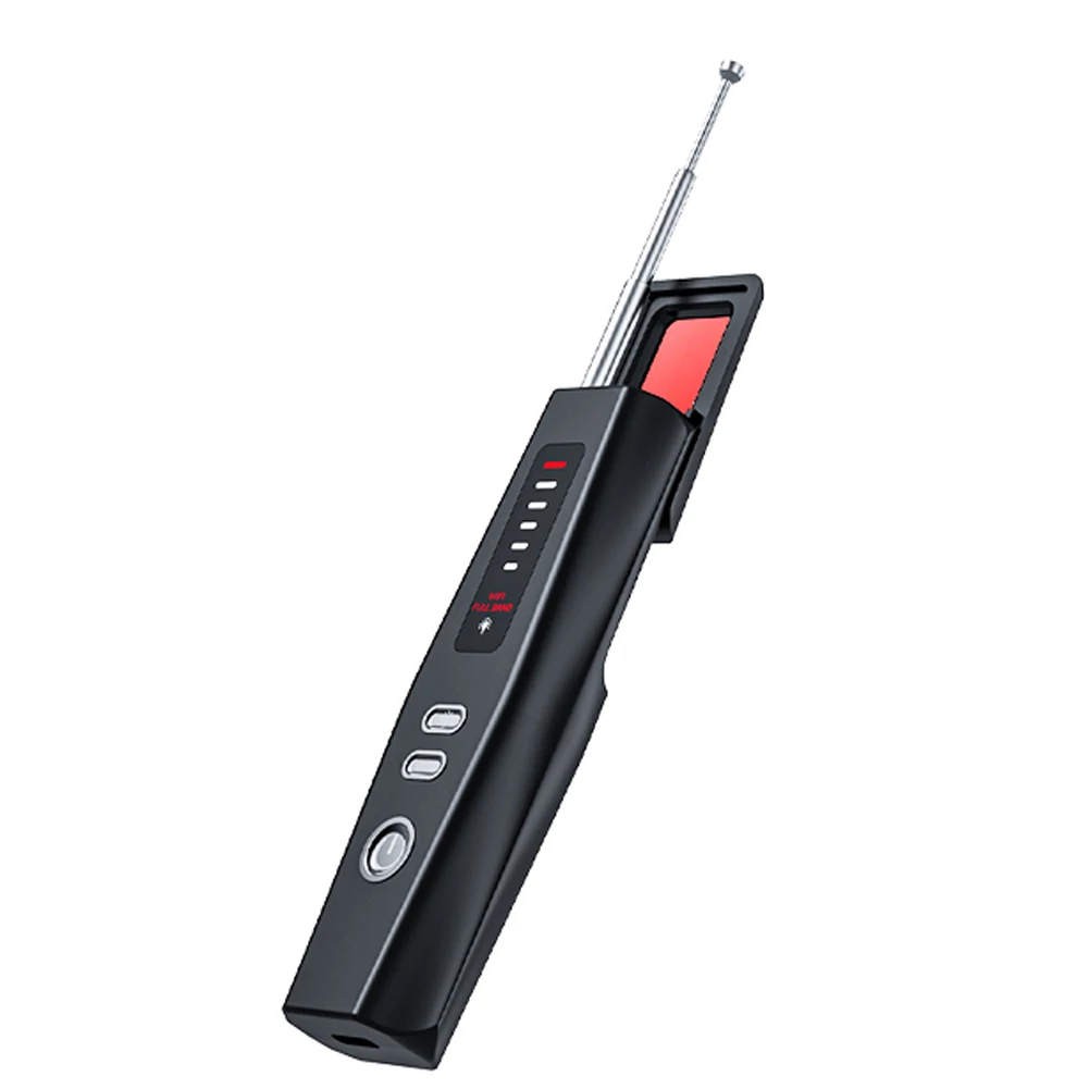 Mini dispositivo de búsqueda de insectos GPS para coche, 5 niveles de sensibilidad, rastreador GSM, GPS, WiFi, Detector de cámara inalámbrica, dispositivo de protección de seguridad