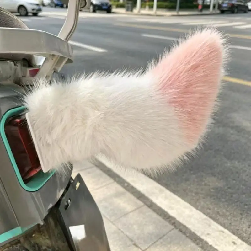 Remote Operated Animal Tail Vehicle Exterior Styling Swing Animal Tail Decoration Rechargeable Auto Trunk Charm D7YA