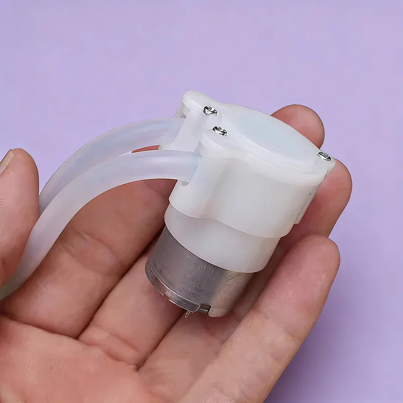 

DC 3V 3.7V 5V 6V Small Peristaltic Dosing Pump Micro Self-priming Suction Liquid Pump Lab Ink Squeeze Sampling Pump
