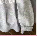 

Letter Jacquard Knit Sweater Women Winter Thick Soft O Neck All Match Knitwear Y2k American Loose Warm Jumper Mujer