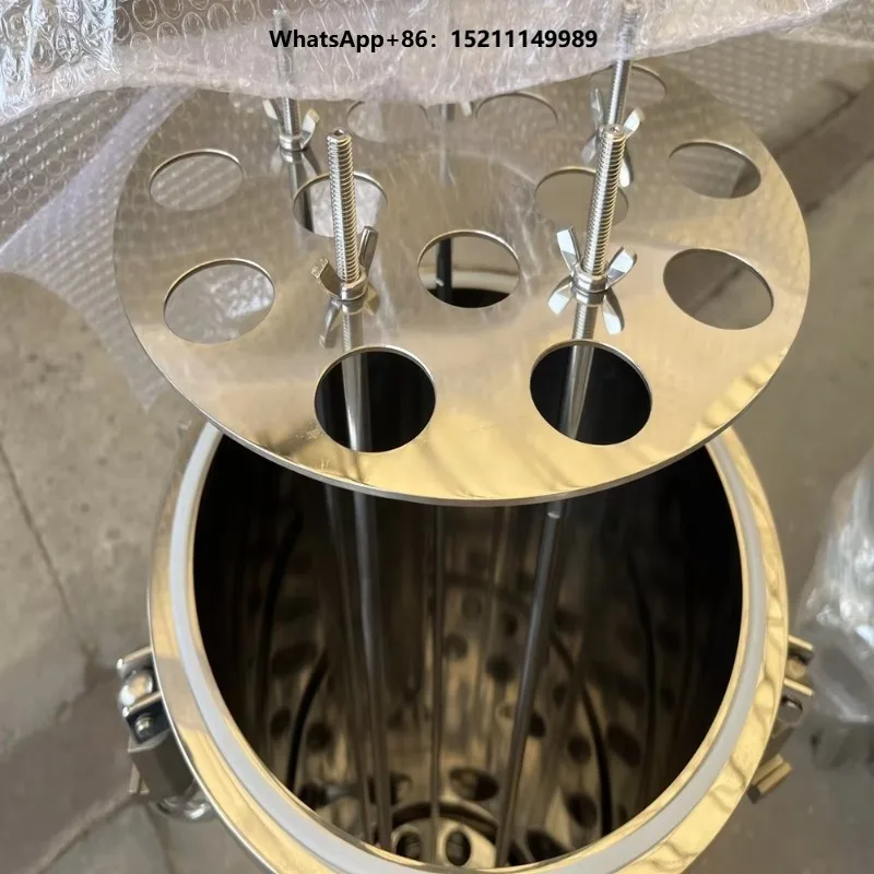 High Flow Stainless Steel Liquid Filter with 2000L/Hour Capacity and for Liquid Processing