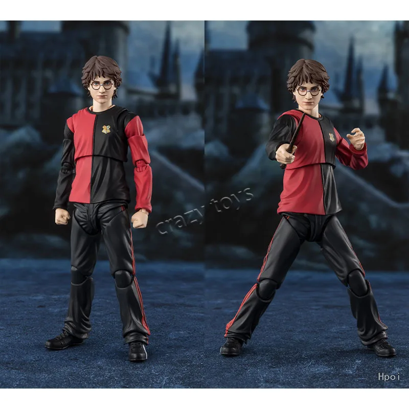 Bandai S.H.Figuarts Harry Potter, Kit de modelo del Cáliz de Fuego, figuras de acción originales de SHF de Harry Potter, Lord Voldemort, juguetes de la película