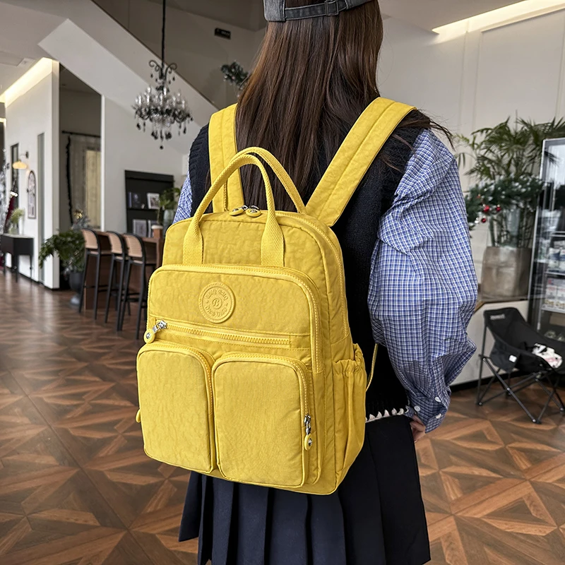 

Azn New Casual Japanese Sle Lightweight Waterproof Women's Bapa Multi-Functional Mommy Bag Travel Bag Soft oulder Strap