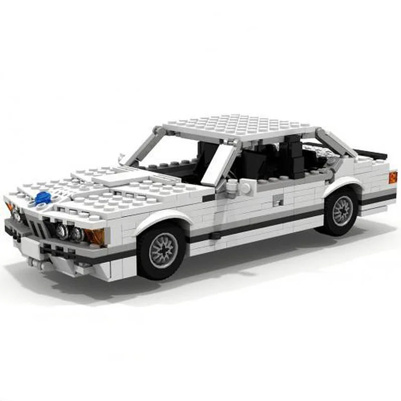 

444 шт. 1989 BMWes классический спортивный автомобиль ретро автомобиль на заказ MOC diy образовательная модель строительные блоки игрушки на день рождения подарок