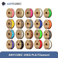 20kg ANYCUBIC 3D Printer PLA Multicolor Filament 1.75mm Plastic Rubber Consumables Material For FDM 3D Printer Kobra 2 Pro