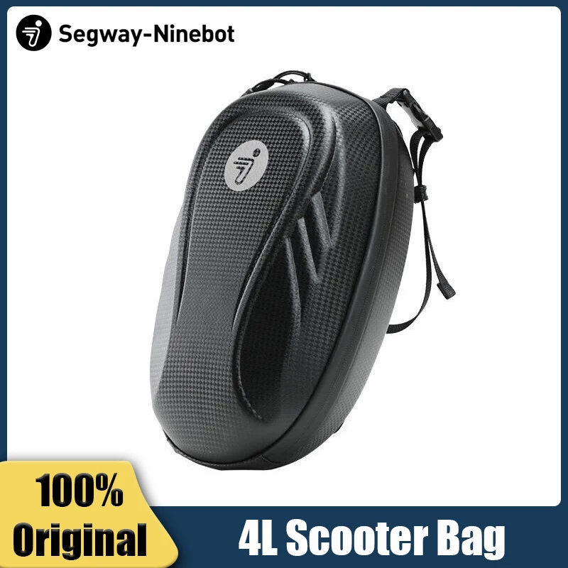 Original Scooter Front Bag For Ninebot By Segway Max G30 G2 G30L GT2 P100S ES2 F Series Kickscooter 4L EVA Capacity Hanging Bags