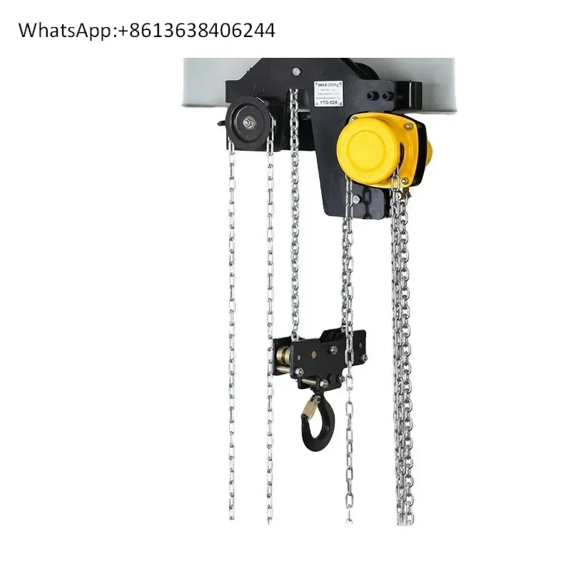 

high speed chain hoist High Quality heavy duty lifting hoist Modern Construction Equipments small pulley block for sale