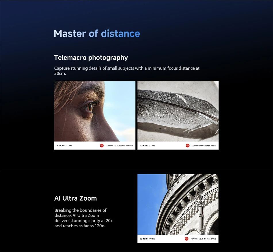 Global Version Xiaomi 17T Pro Smartphone 6.83" 144Hz eye-care AMOLED display MediaTek Dimensity 9500 NFC 7000mAh