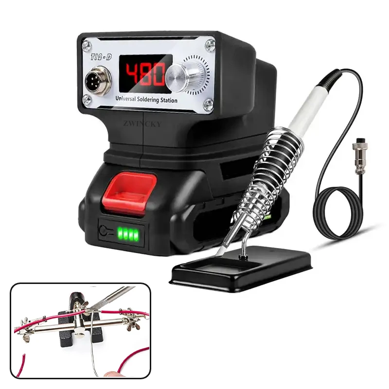 Portable Electric Soldering Iron Multifunction Household Electric Welding Machine For Makita/Dewalt/Milwaukee/Bosch 18V Battery